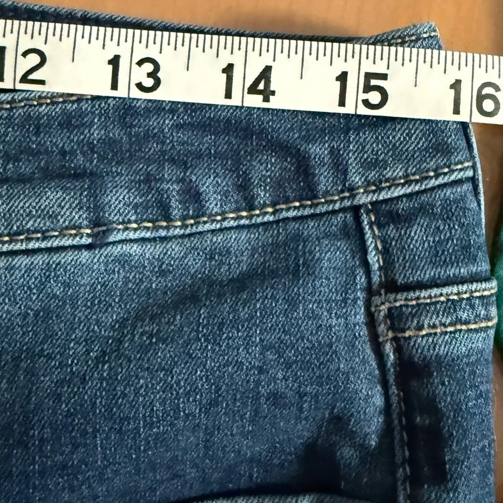 Seven7 Skinny High Rise Ankle Jeans St. James Wash Size 10